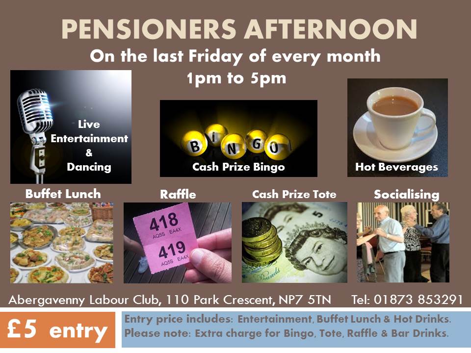 Pensioners Afternoon