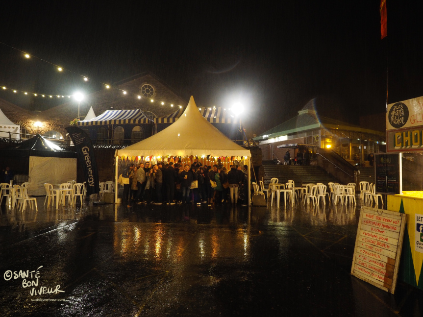 If wet (and it was!), the Saturday Night Market will be held in the ceilidh tent!