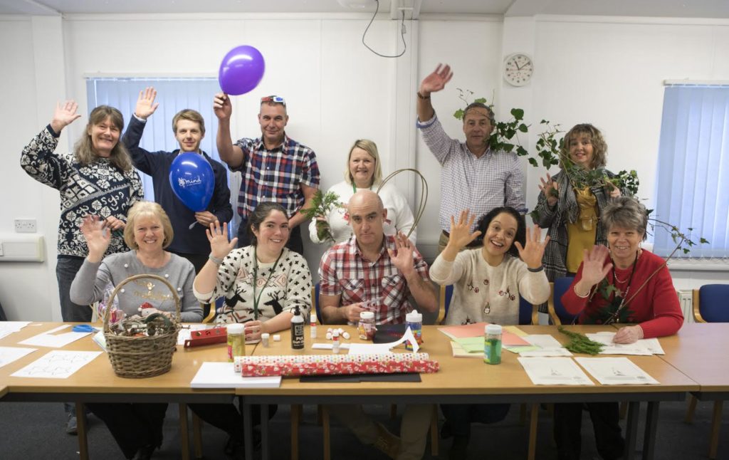 Crafty council staff raise funds for mental health charity Mind