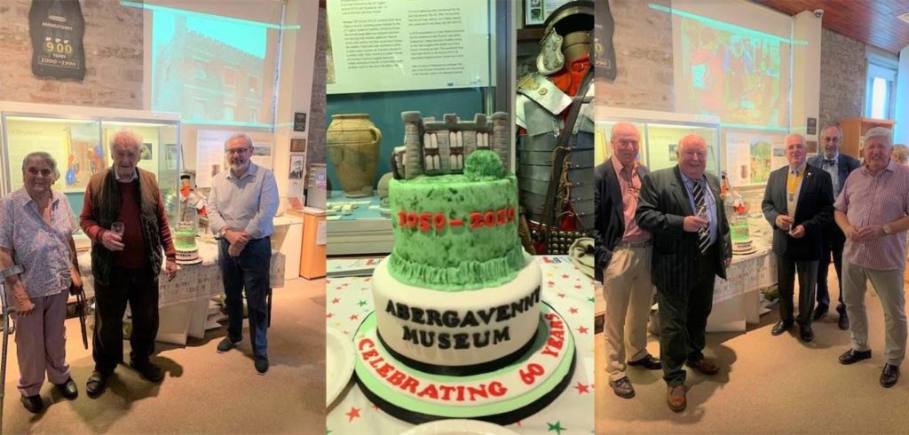 Past and present staff celebrate 60 years of Abergavenny Museum