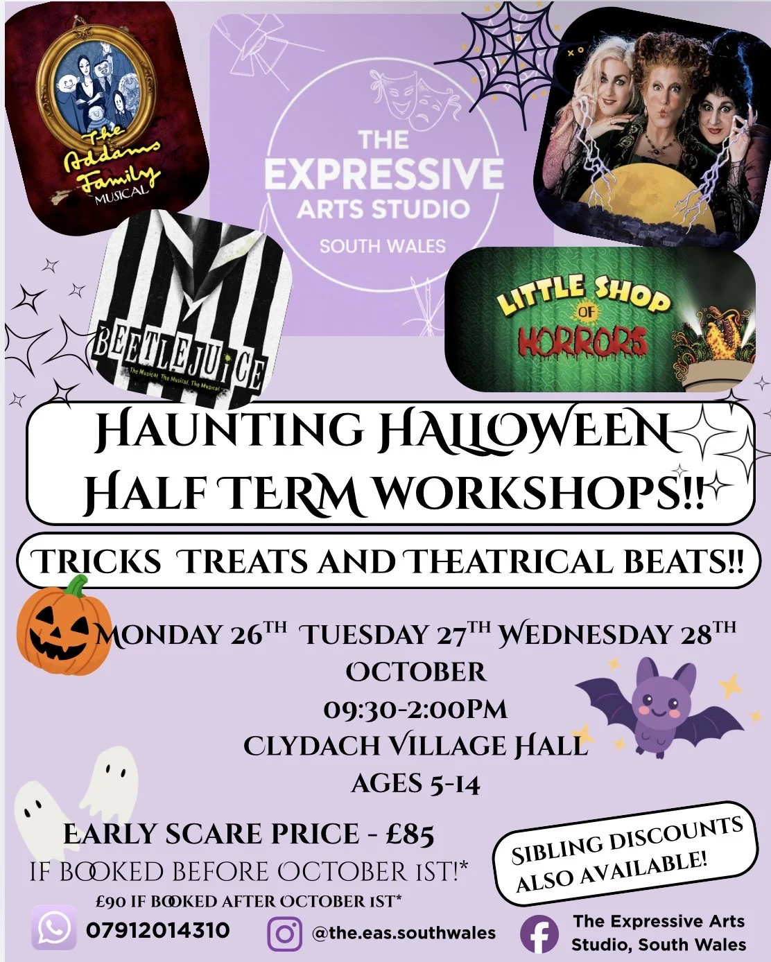 Haunting Halloween Half Term Workshop!